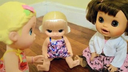 Baby Alive Maddie Has A Secret! Sara The Bully Teases Her! Part 1