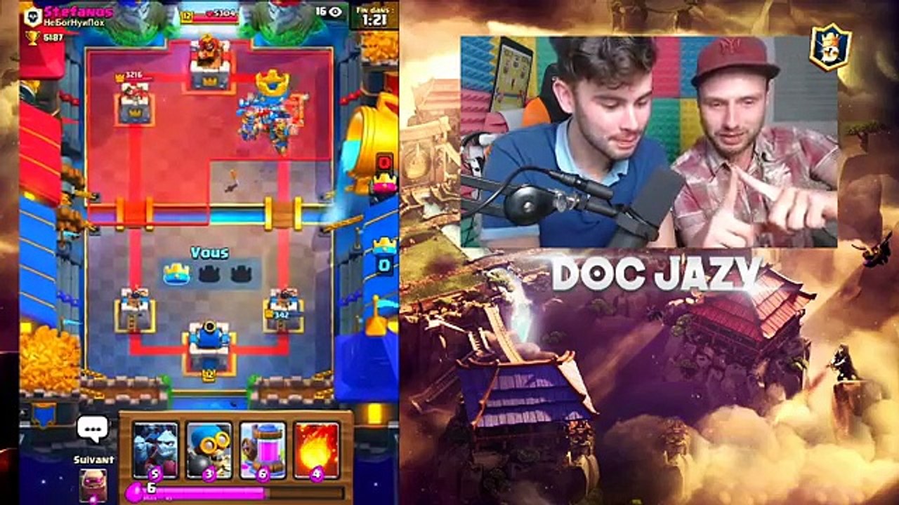 OMG ! LEBOUSEUH INVENTE UN COMBO DE FOU // Clash Royale