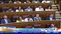 Tribunal Constitucional español suspendió pleno del Parlamento catalán de este lunes para evitar declaración de independencia