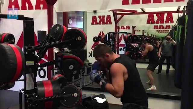 Khabib Nurmagomedov Training for Next Fight _ Muscle Madness-PdQzPgHDecg