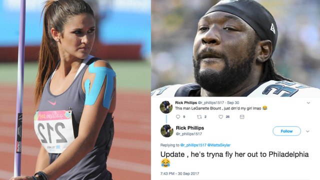 LeGarrette Blount CAUGHT Sliding into Girl's DMs by Her Boyfriend