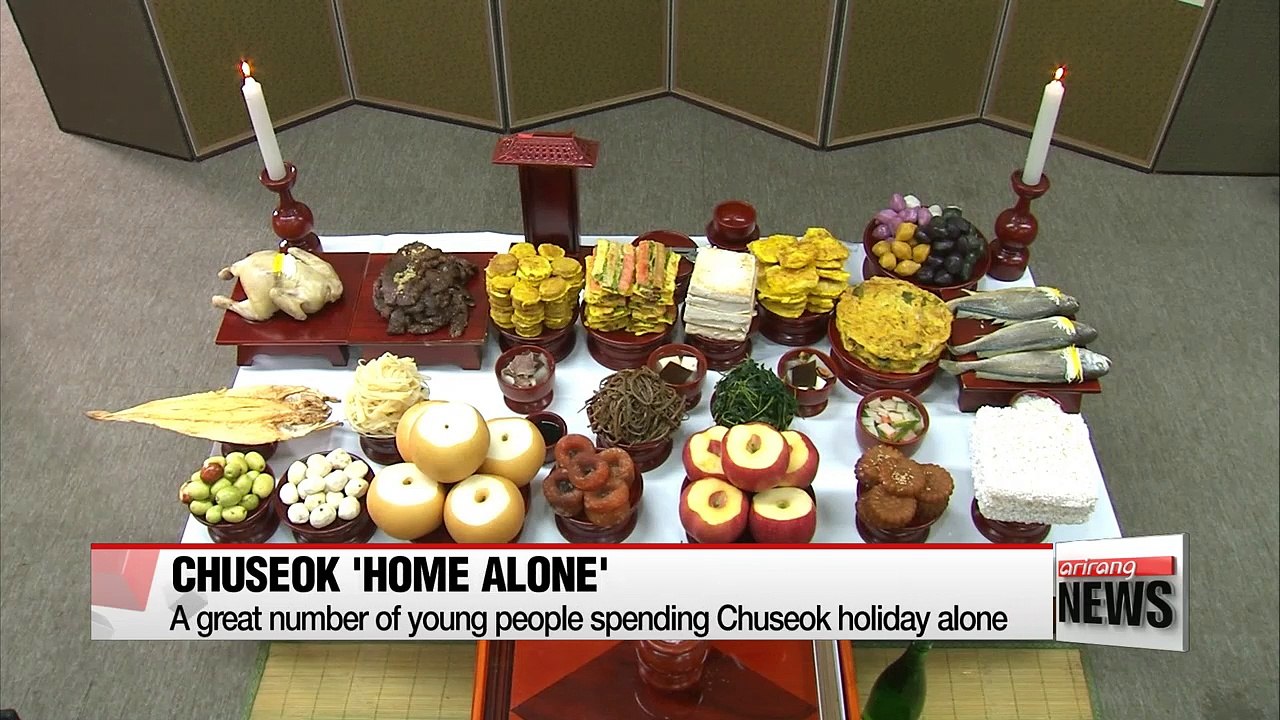 Young people 'home alone' during Chuseok holidays