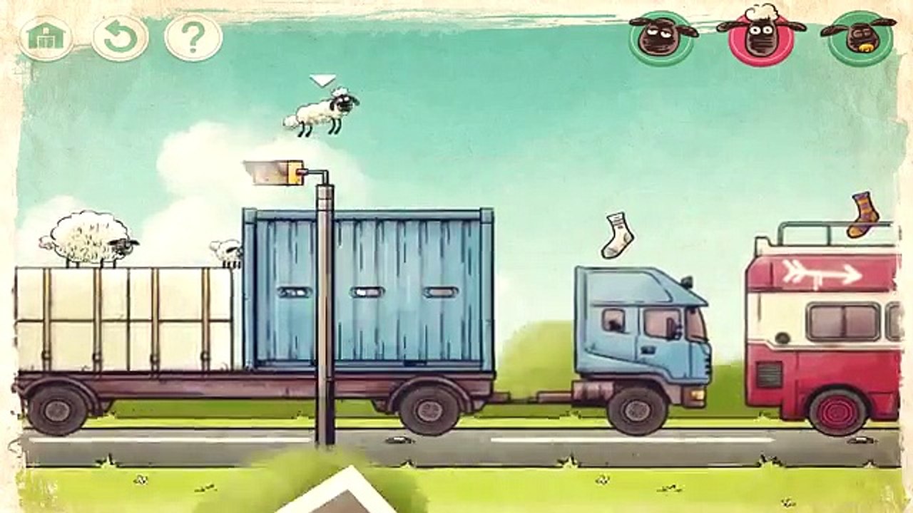 ТРИ ОВЕЧКИ в Лондоне. Часть 1. Мультик БАРАШЕК ШОН на Игрули TV. ИГРА для детей