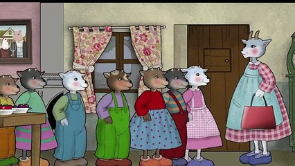 seven little goats and the big bad wolf
