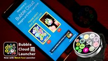 Bubble Cloud Mini Launcher for Android Wear 2.60 Settings Tutorial