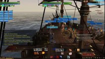 Играем в Archeage. Постройка и эпическая битва трех кораблей Черная жемчужина.