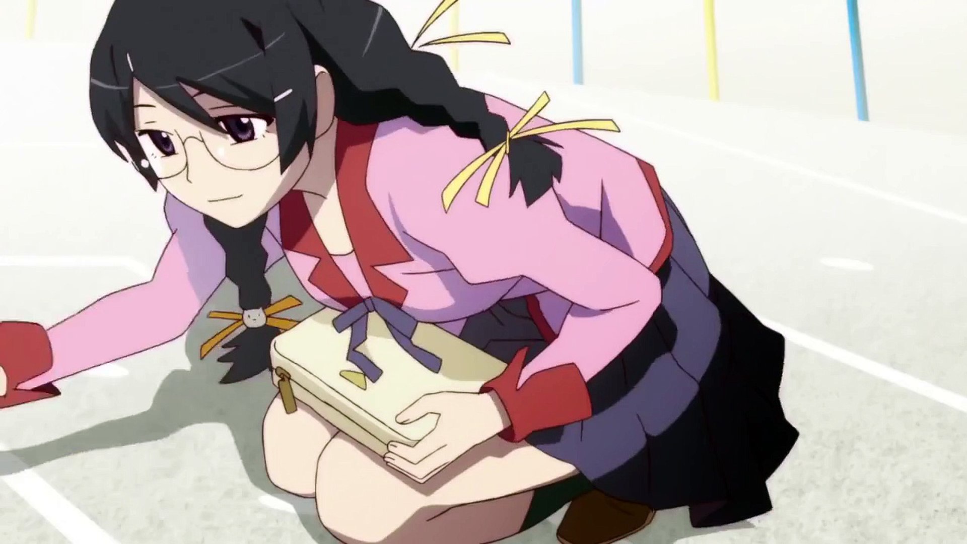 猫物語 羽川翼 ブラック羽川 Nekomonogatari Kuro Bakemonogatari ほぼ裸のおっぱいにしか目が行きません Video Dailymotion