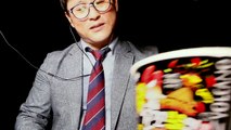 52세[아빠ASMR]한국어/Real~매워 죽는 아빠, 불닭볶음면 볼케이노 꼬꼬면, 팅글,트리거( spicy hot food Eating sound Show , R