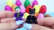 LEGO Surprise Eggs SUPER HEROES Spiderman Superman, Batman, Avengers and villains