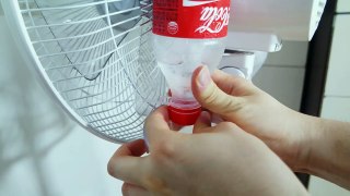 페트병2개로 에어컨바람이나오는 선풍기 만드는방법! (How To Make Air Cooler) : 비썹Bssup