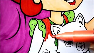 Coloring Book Pages Strawberry Shortcake Berry Best Dancing Girl BEST LEARNING Videos For Children
