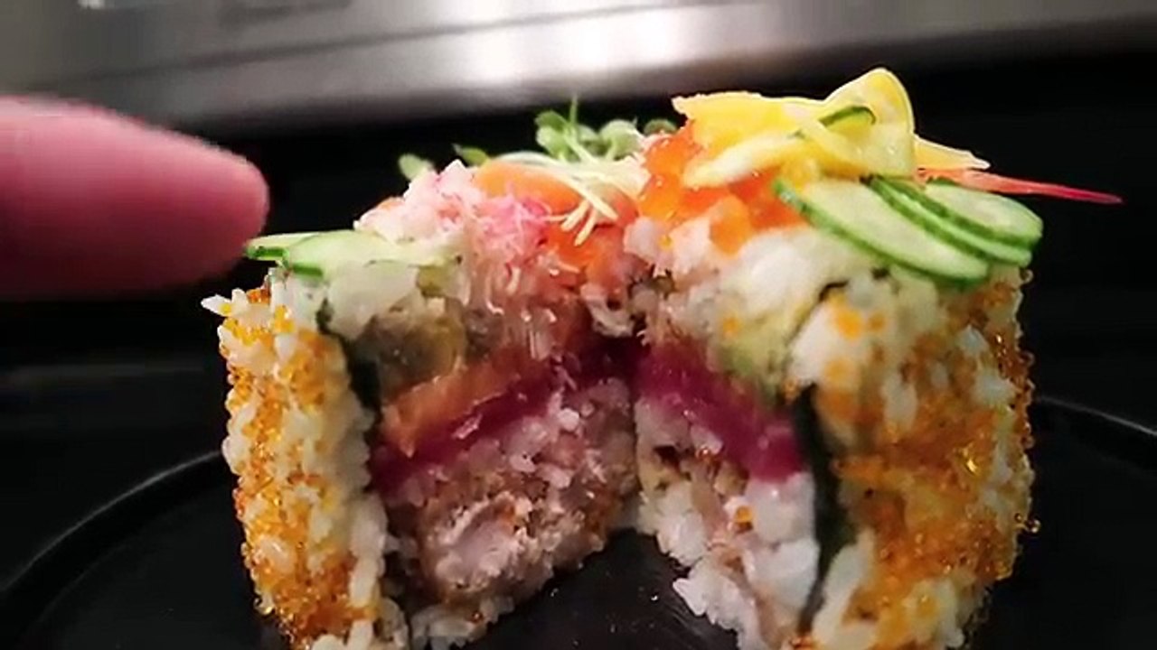 8-LAYER SUSHI CAKE DIY How To Make || Life After College: Ep. 542