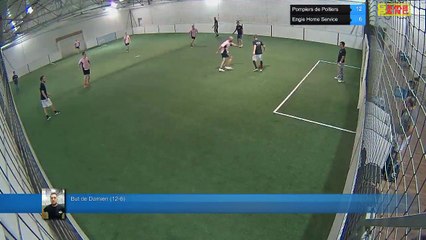 But de Damien (12-6) - Pompiers de Poitiers Vs Engie Home Service - 05/10/17 19:00 - LIGUE 2