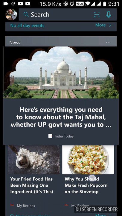 Microsoft launcher for Android phones