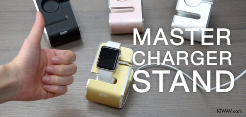 VAWiK CNC aluminum Apple WATCH master charger stand | KiWAV