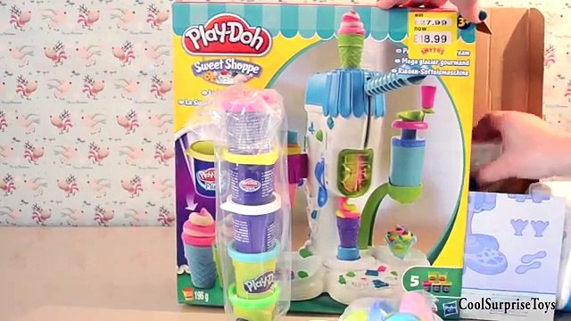 Play Doh Sweet Shoppe Perfect Twist Ice Cream Playset Hasbro培乐多橡皮泥彩泥玩具 完美冰淇淋店