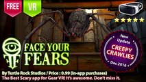 Face Your Fears Spiders Creepy Crawlies The Best Scary VR spiders for Gear VR.