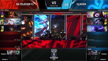 SKT vs. C9 | Group Stage Day 1 | 2017 World Championship | SK telecom T1 vs Cloud9