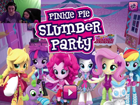 Equestria Girls Friendship Games My Little Pony App Pinkie Pie Slumber Party Mini Games n Codes MLP