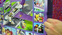 Lego Friends Heartlake City Airport Set Unboxing Building Review - Kids Toys