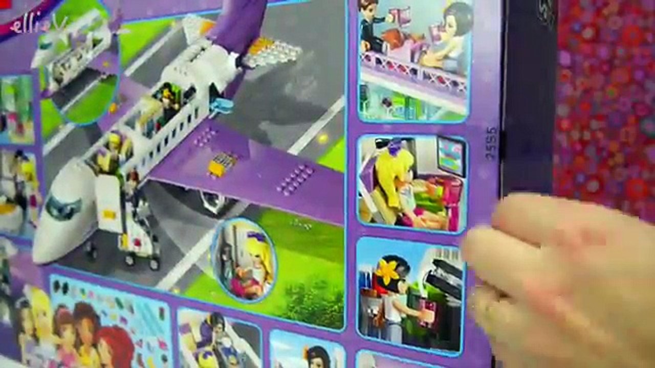 Lego Friends Heartlake City Airport Set Unboxing Building Review - Kids Toys