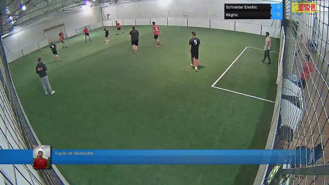 Faute de Alexandre - Schneider Electric Vs Kirghiz - 05/10/17 21:00 - LIGUE 2 - Poitiers Game Parc