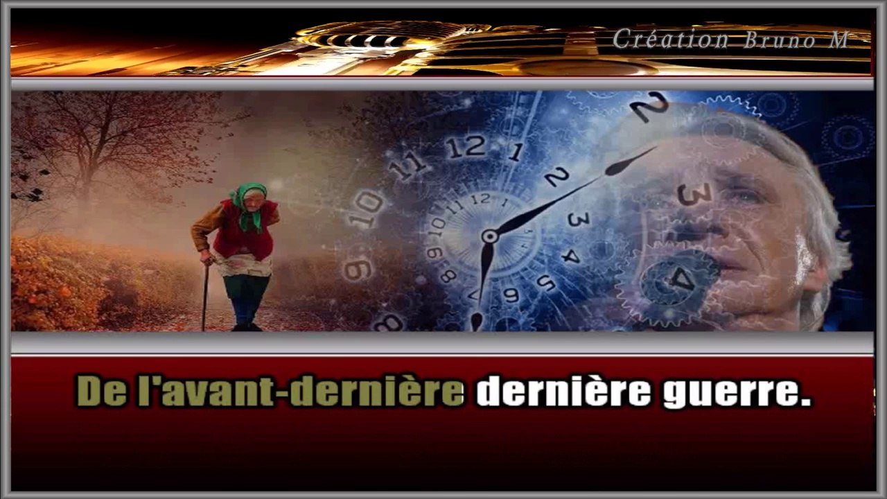 Michel Sardou - La vieille KARAOKE / INSTRUMENTAL