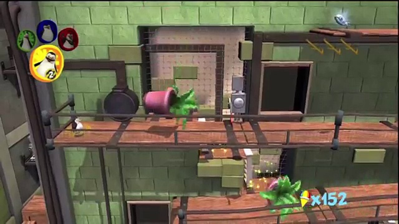 Penguins of Madagascar: DBRA! - Find the Robot Parts, Part II Walkthrough