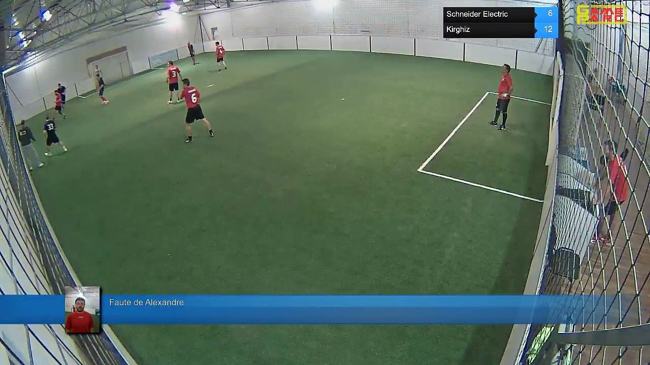 Faute de Alexandre - Schneider Electric Vs Kirghiz - 05/10/17 21:00 - LIGUE 2 - Poitiers Game Parc