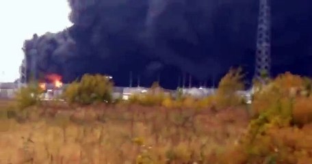 Пожар на ТСБ Лукойл Кстово, есть погибшие