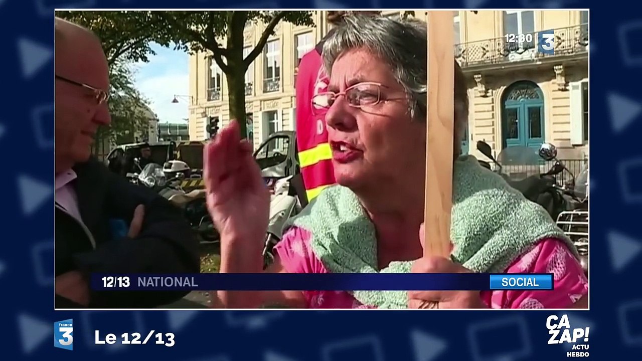 Il veut mettre un coup de pied au c_ à Macron - ZAPPING ACTU HEBDO DU 30_09_2017-FS-nfMljyQU