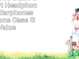 SoundSquared  Black  GMS104 Sport Headphone Earbuds Earphones with Earphone Case