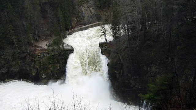 INONDATIONS DANS LE DOUBS Le Saut du Doubs