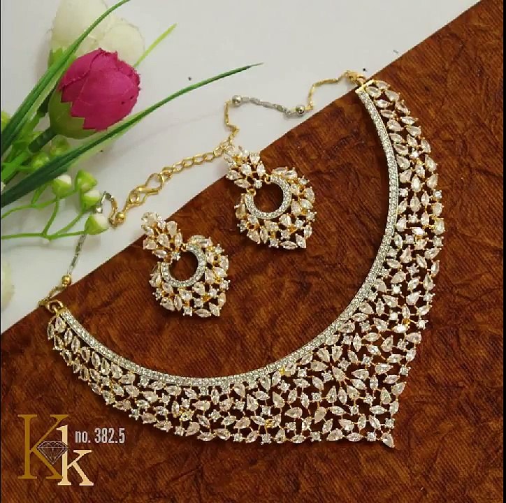 one gram gold jewellery Set designs To order what's app me 8897313363