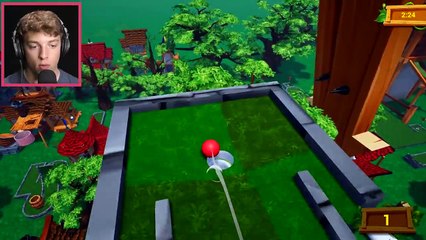 HOLE IN ONE FROM HEAVEN!? (Golf It Funny Moments)