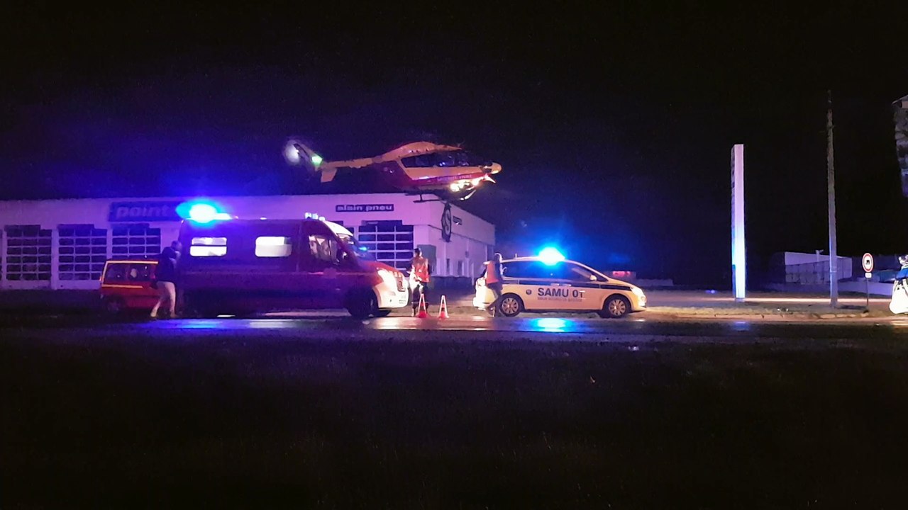 Accident à Montagnat : évacuation par hélicoptère