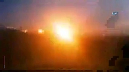 Afrin�de sıcak çatışma anları böyle görüntülendi