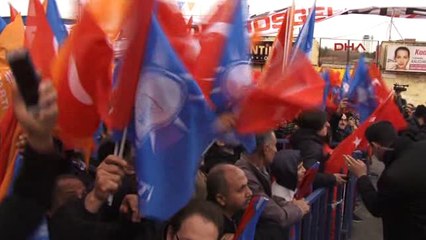 Uşak Cumhurbaşkanı Recep Tayyip Erdoğan Uşak'ta