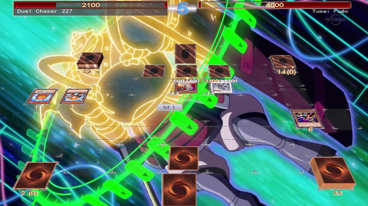 Yusei Fudo Vs Duel Chaser 227 YGOPRO Anime Duel Episode 1