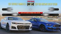 2017 Chevrolet Camaro ZL1 vs. 2017 Ford Shelby Mustang GT350R - Head 2 Head Ep. 90