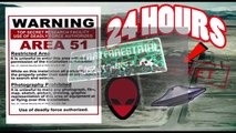 (ALMOST DIED) 24 HOUR OVERNIGHT in AREA 51 GONE WRONG | OVERNIGHT CHALLENGE in AREA 51 (GUARD CHASE)