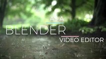 Basic video editing in Blender!!