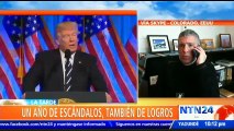 En su primer año como presidente Trump “no solo ha divido a la nación sino a su propio partido”: Ernesto Sagás, analista político
