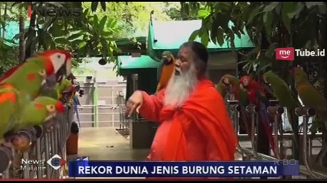 Taman Burung Shuka Vana di India Dapat Rekor Dunia Kumpulkan 2000 Ekor Burung Langka