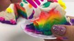 PLAYDOH RAINBOW CAKE - CREATE WITH RAINBOW COLORS, DECORATE, MOLD AND PREPARE TO EAT PLAYDOUGH CAKE