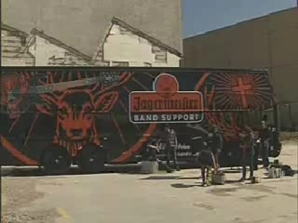 Ville Valo -  interview on tour bus