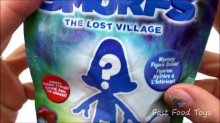 2017 SMURFS SURPRISE BLIND BAGS McDONALDS HAPPY MEAL TOYS THE LOST VILLAGE MOVIE FULL COLLECTION