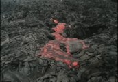Drone Offers Birds-Eye View of Kilauea Volcano Lava Flow