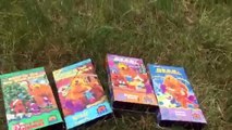 Destroying Bear In The Big Blue House VHS Tapes