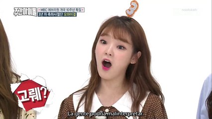 [ESPAÑOL] 171004 WEEKLY IDOL - OH MY GIRL (4ta vez, EP. 323)